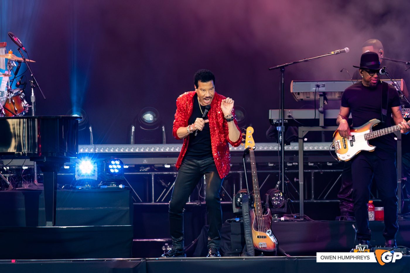 Lionel Richie at St. Anne’s Park. Photo by Owen Humphreys www.owen.ie