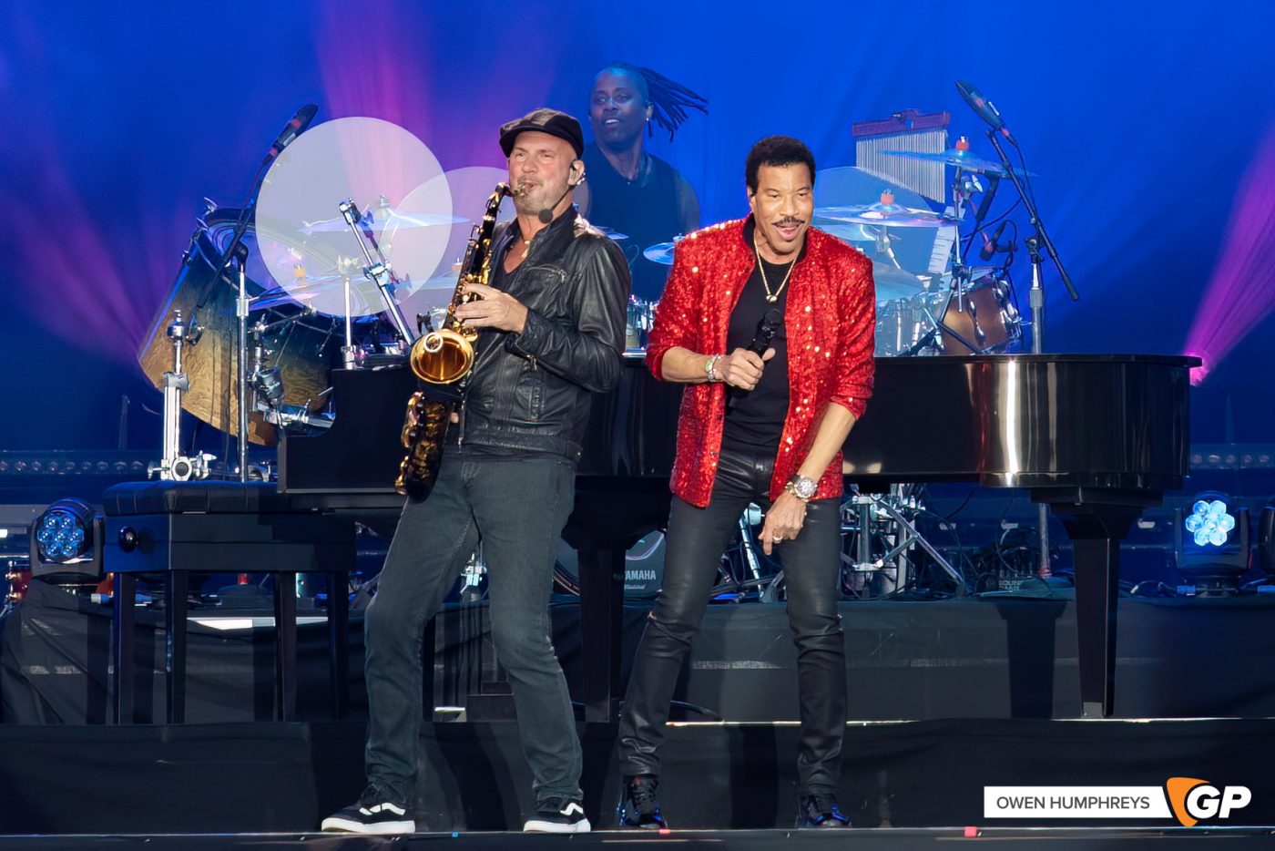 Lionel Richie at St. Anne’s Park. Photo by Owen Humphreys www.owen.ie