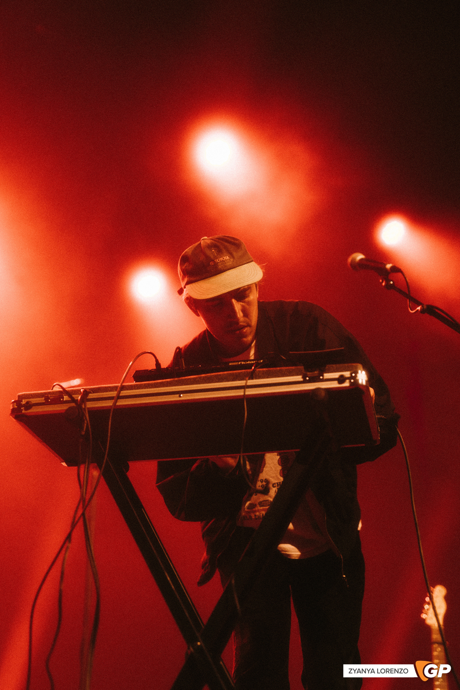 Nathan Ball live at the Olympia, Dublin. Photographed by Zyanya Lorenzo.