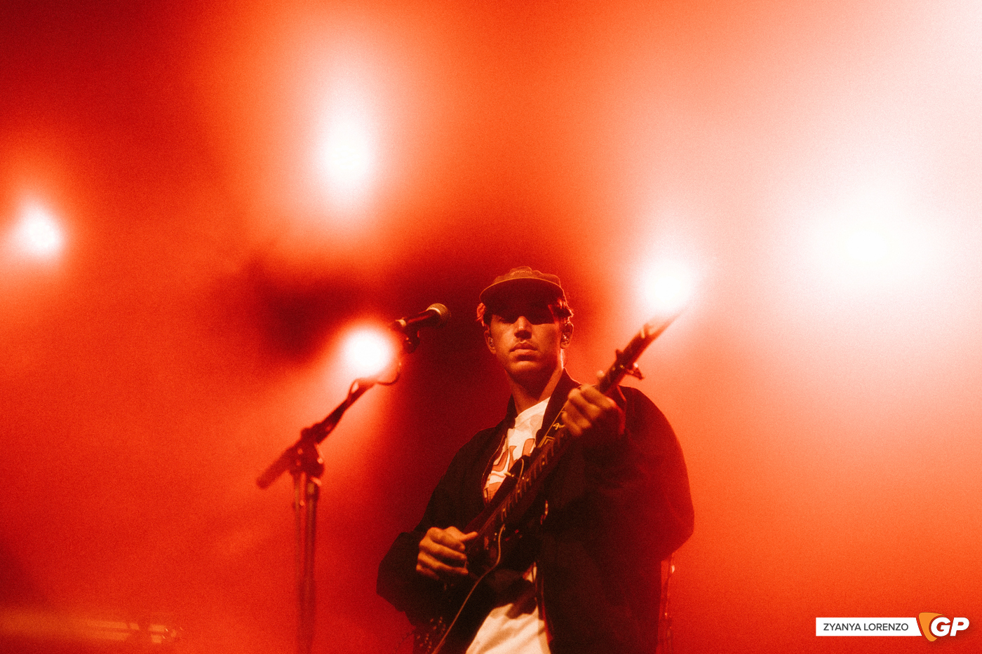 Nathan Ball live at the Olympia, Dublin. Photographed by Zyanya Lorenzo.