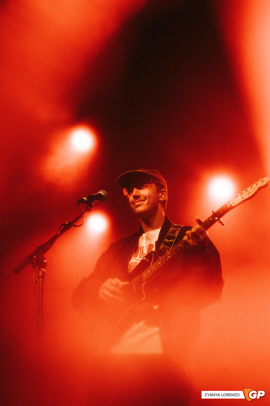 Nathan Ball live at the Olympia, Dublin. Photographed by Zyanya Lorenzo.