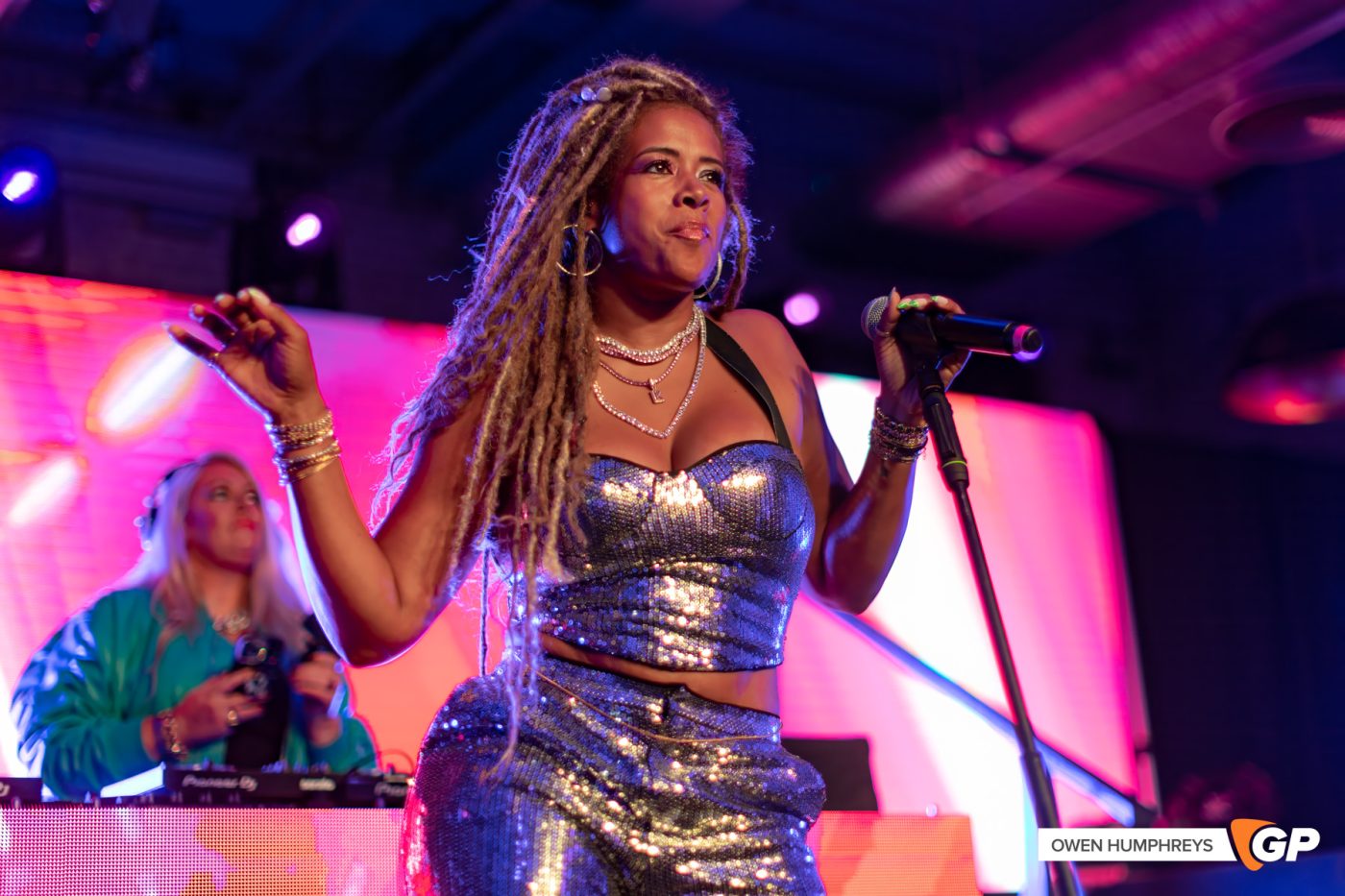 Kelis at the Guinness Storehouse. Photo by Owen Humphreys www.owen.ie