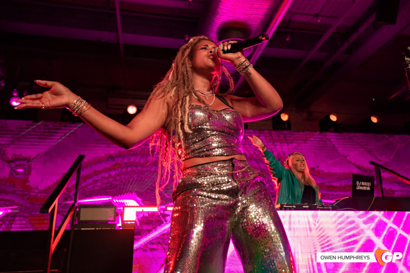 Kelis at the Guinness Storehouse. Photo by Owen Humphreys www.owen.ie