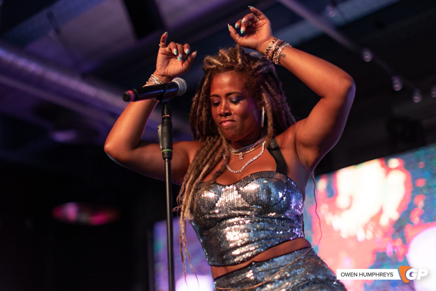 Kelis at the Guinness Storehouse. Photo by Owen Humphreys www.owen.ie