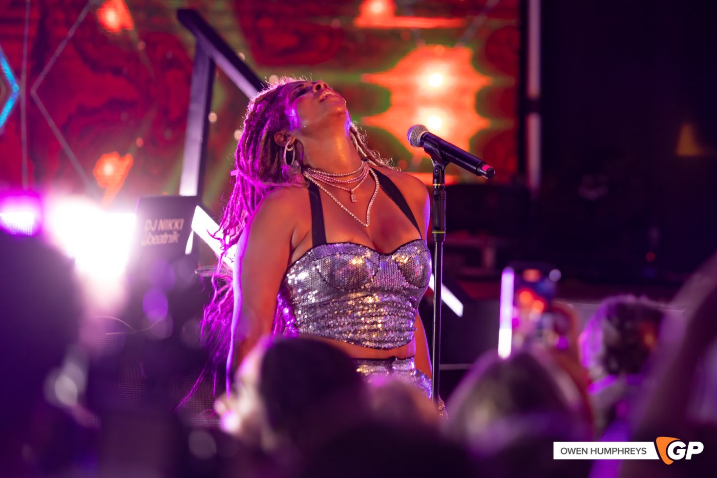 Kelis at the Guinness Storehouse. Photo by Owen Humphreys www.owen.ie