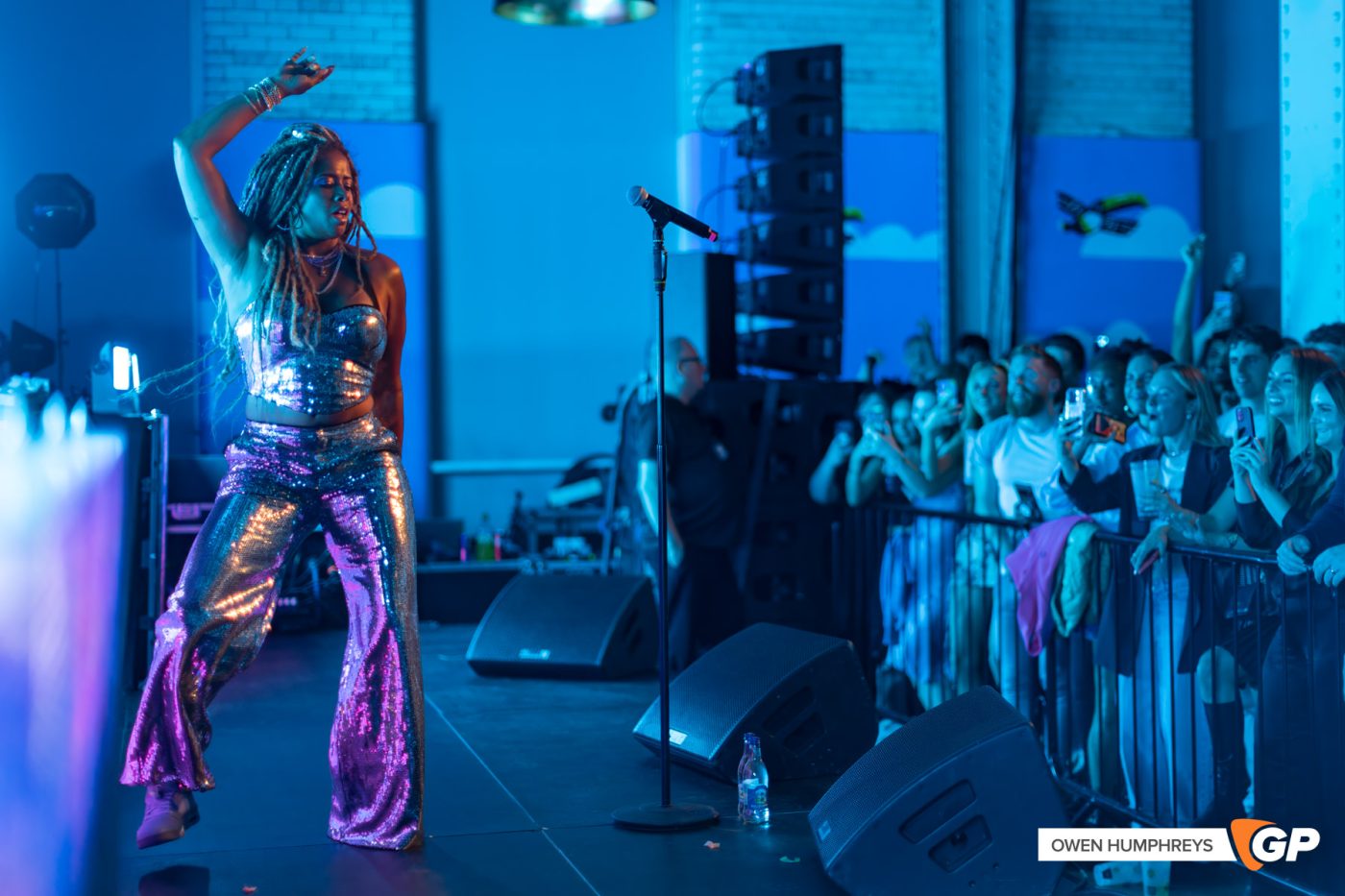 Kelis at the Guinness Storehouse. Photo by Owen Humphreys www.owen.ie