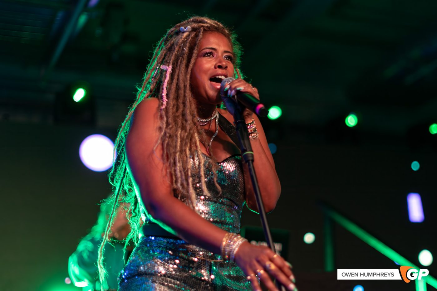 Kelis at the Guinness Storehouse. Photo by Owen Humphreys www.owen.ie