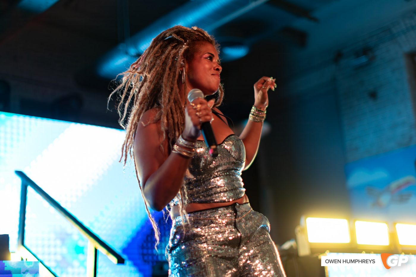 Kelis at the Guinness Storehouse. Photo by Owen Humphreys www.owen.ie
