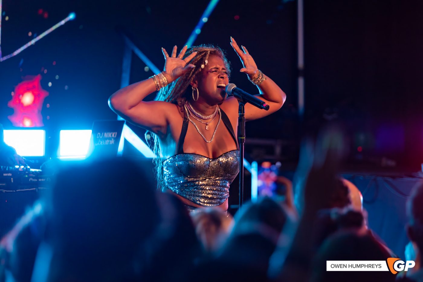 Kelis at the Guinness Storehouse. Photo by Owen Humphreys www.owen.ie