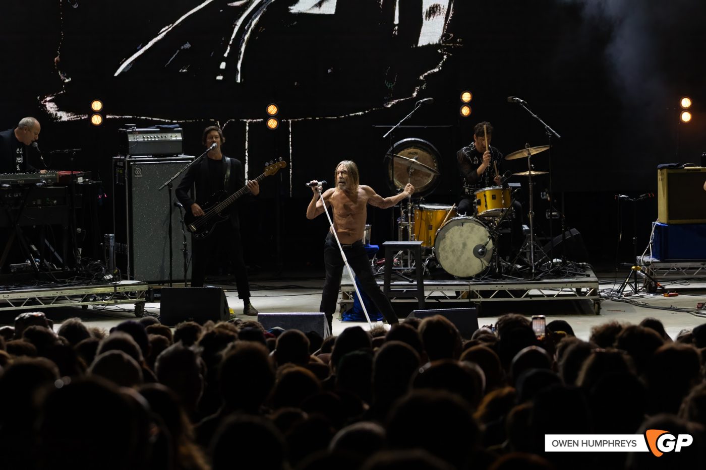 Iggy Pop at All Together Now. Photo by Owen Humphreys www.owen.ie