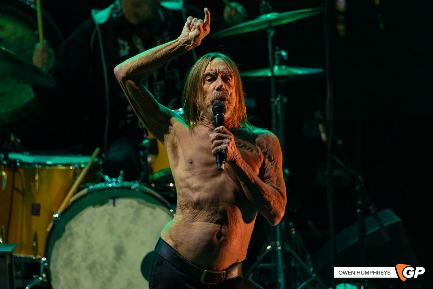 Iggy Pop at All Together Now. Photo by Owen Humphreys www.owen.ie