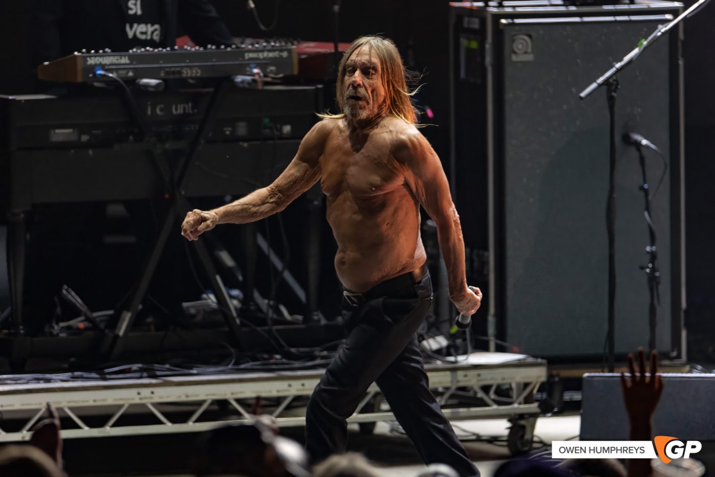 Iggy Pop at All Together Now. Photo by Owen Humphreys www.owen.ie