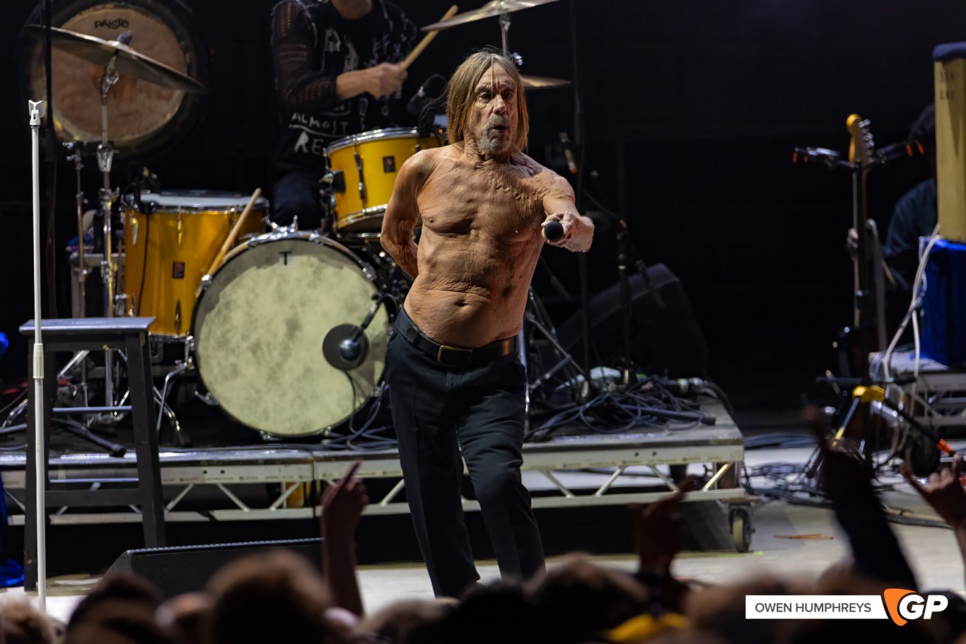 Iggy Pop at All Together Now. Photo by Owen Humphreys www.owen.ie