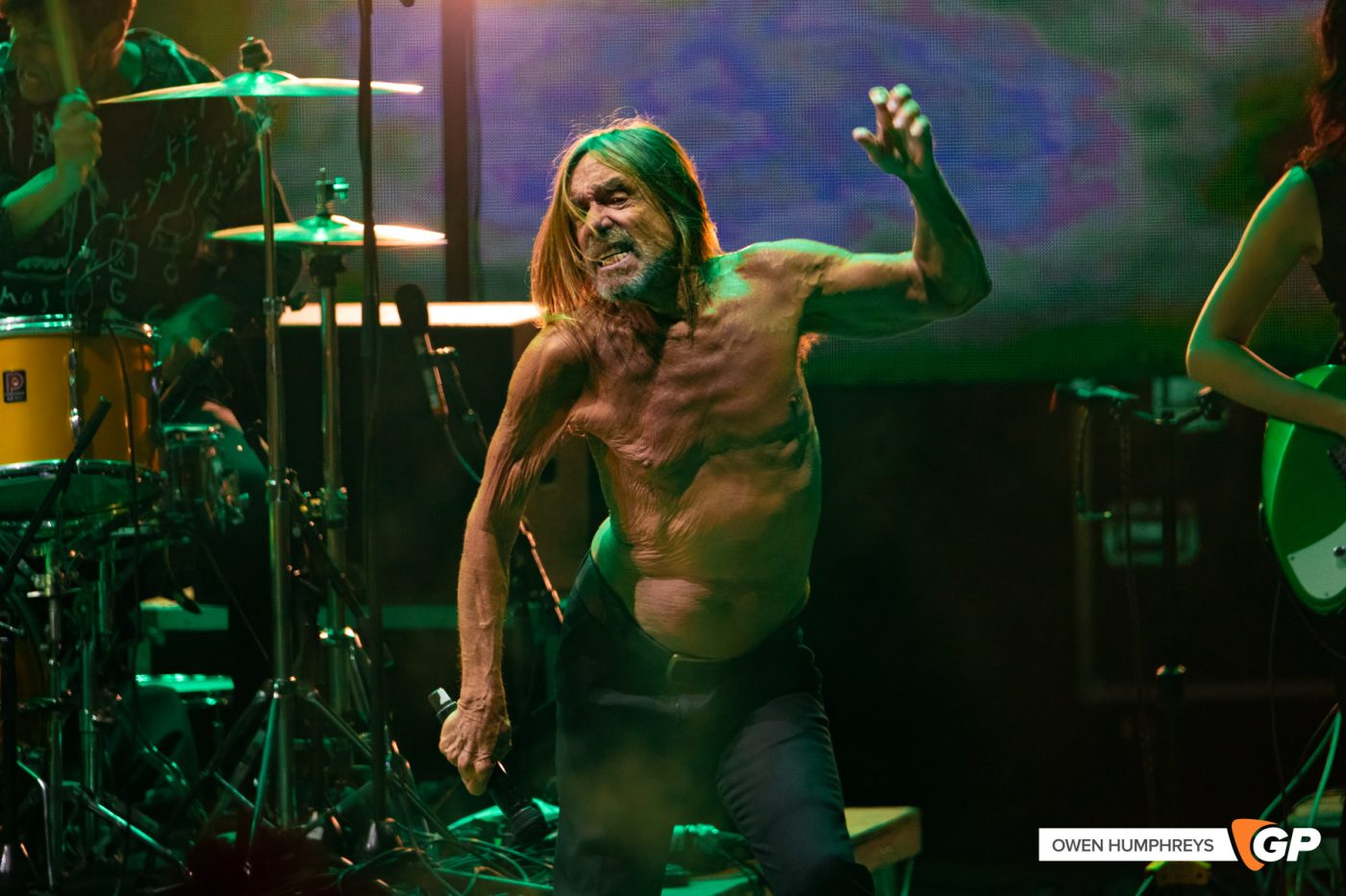 Iggy Pop at All Together Now. Photo by Owen Humphreys www.owen.ie