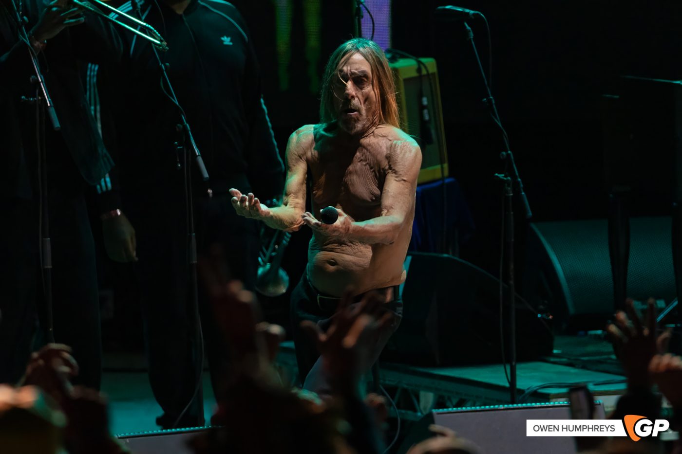 Iggy Pop at All Together Now. Photo by Owen Humphreys www.owen.ie