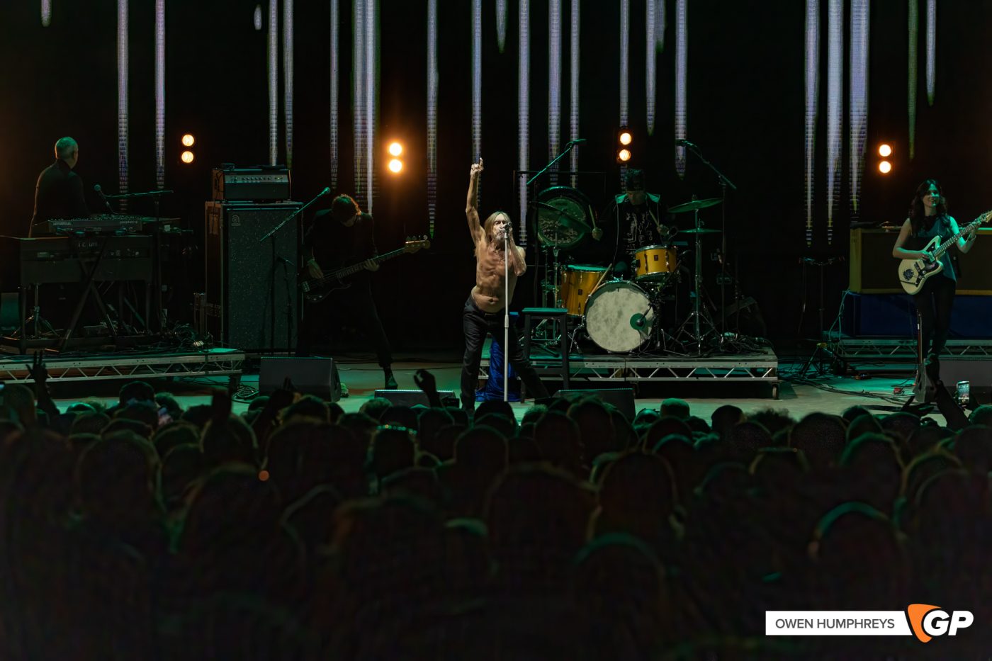 Iggy Pop at All Together Now. Photo by Owen Humphreys www.owen.ie