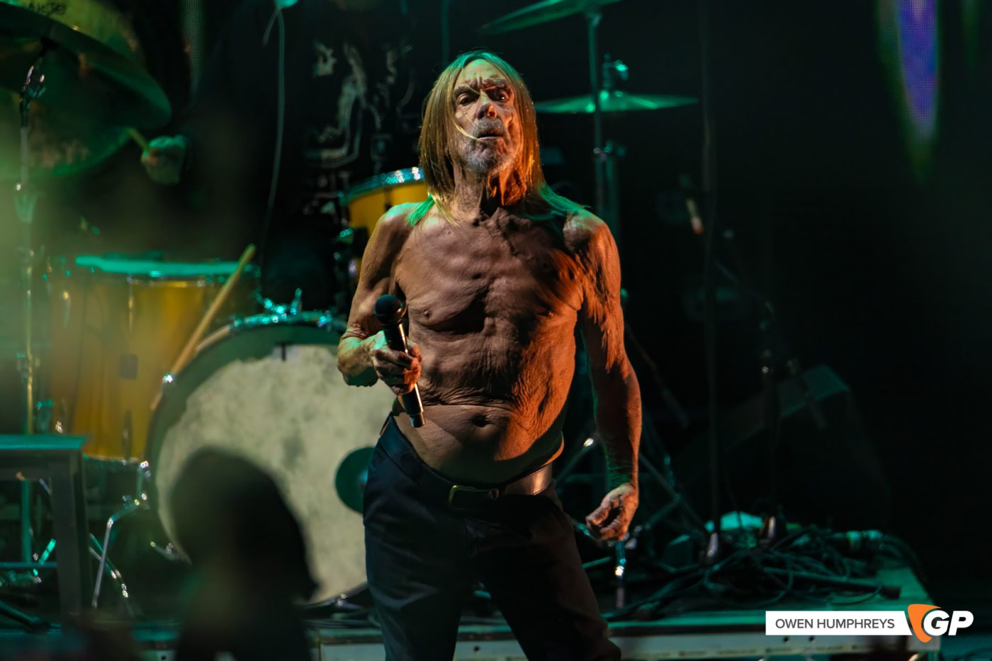 Iggy Pop at All Together Now. Photo by Owen Humphreys www.owen.ie