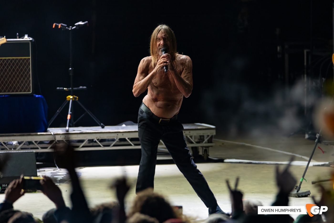 Iggy Pop at All Together Now. Photo by Owen Humphreys www.owen.ie