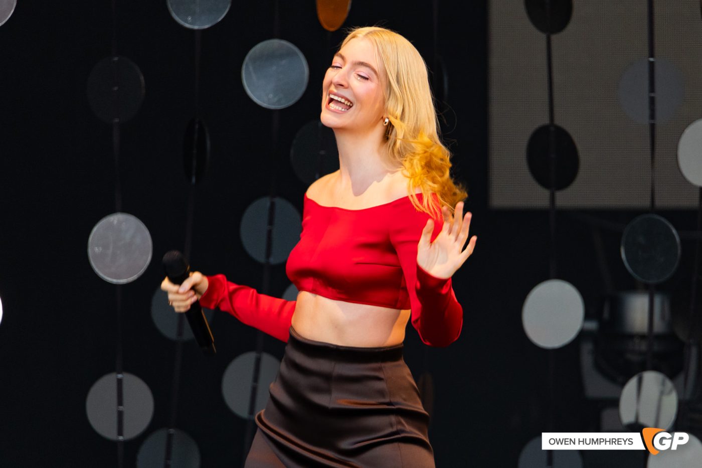 Lorde at All Together Now 2023. Photo by Owen Humphreys www.owen.ie