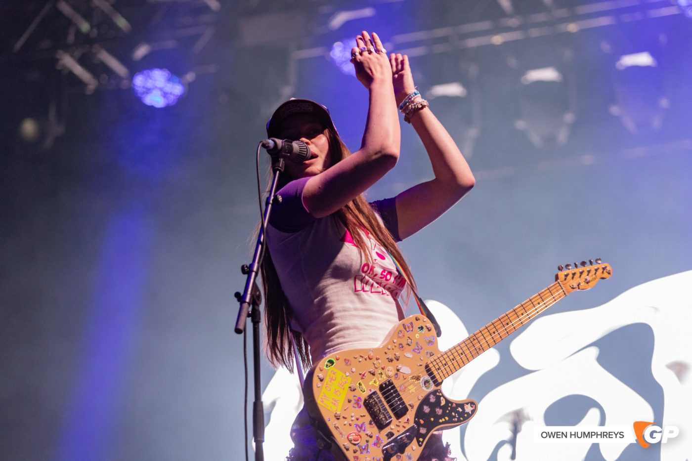 Wet Leg at Electric Picnic 2023. Photo by Owen Humphreys www.owen.ie