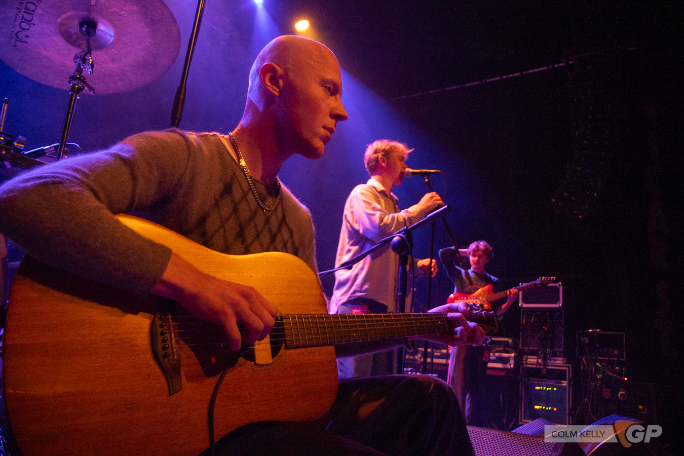 Blue Bendy  at Vicar St., Dublin 25.10.2023 Copyright Colm Kelly