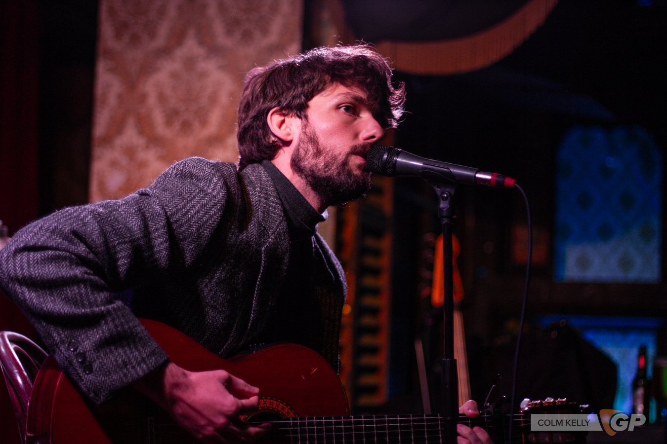 Danny Carroll at  The Workmans Club, Dublin 3.10.2023 Copyright Colm Kelly