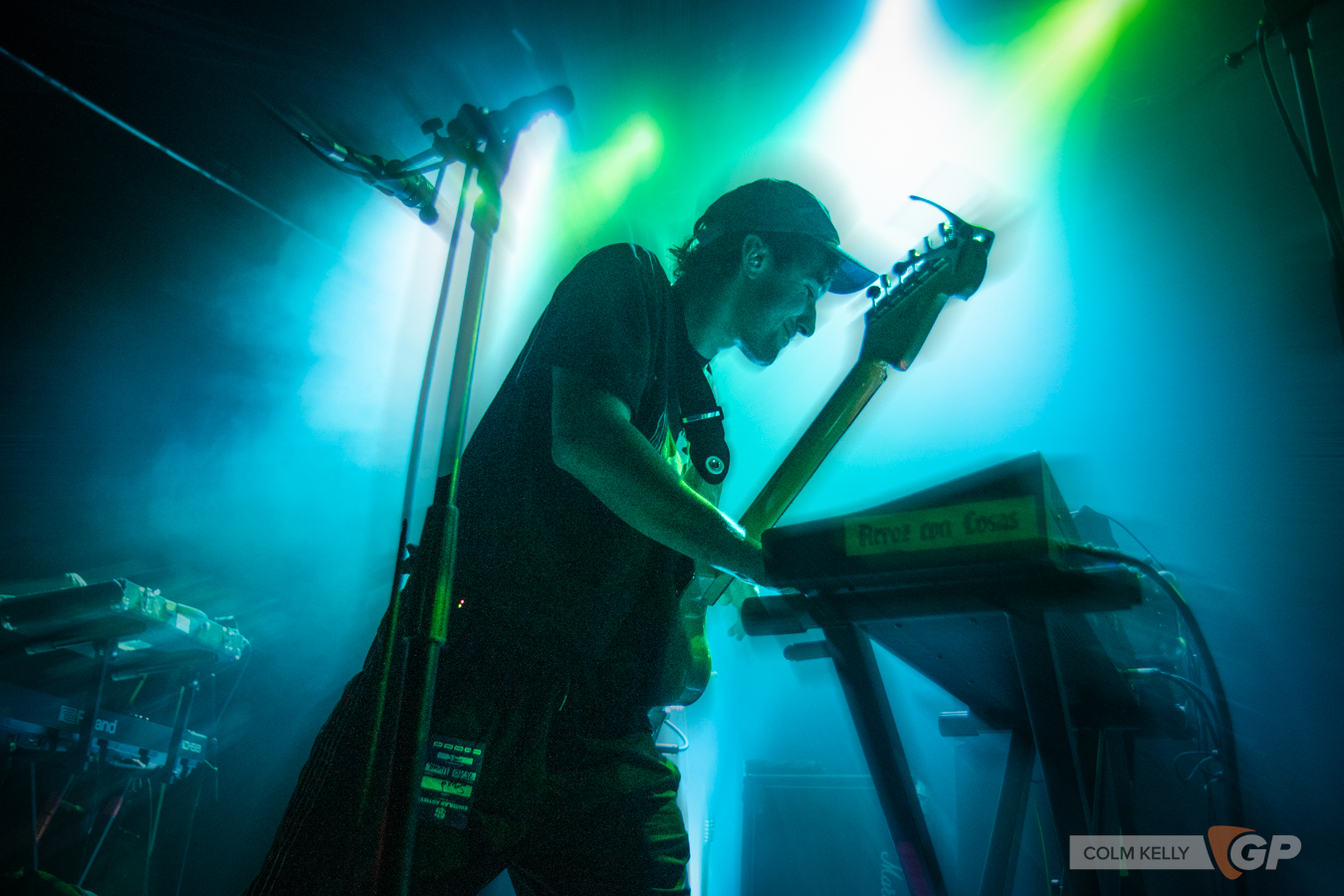 Squid at Vicar St., Dublin 25.10.2023 Copyright Colm Kelly