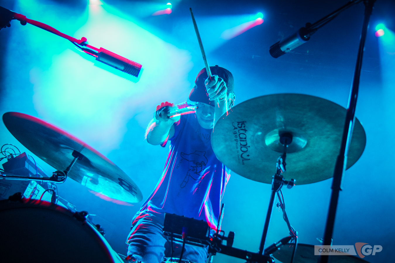 Squid at Vicar St., Dublin 25.10.2023 Copyright Colm Kelly