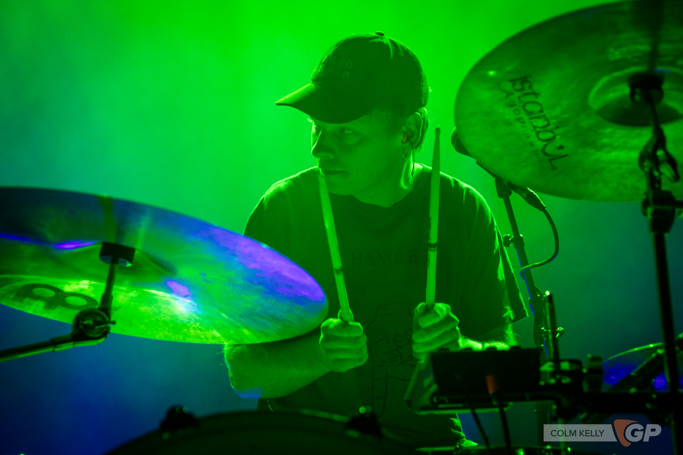 Squid at Vicar St., Dublin 25.10.2023 Copyright Colm Kelly
