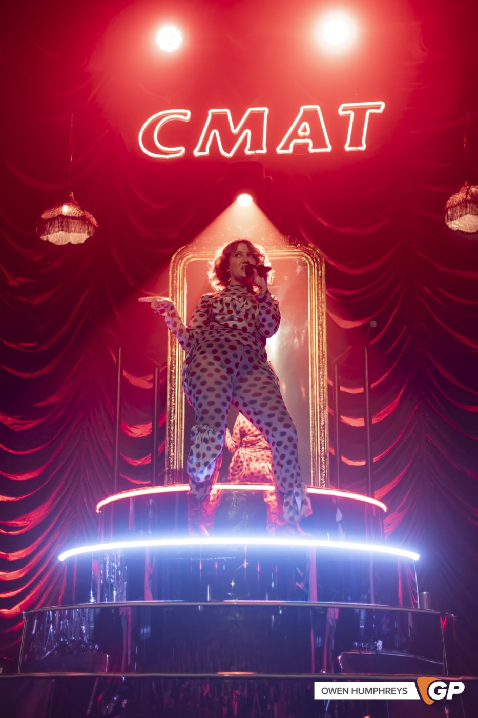 CMAT at The 3Olympia Theatre. Photo by Owen Humphreys www.owen.ie
