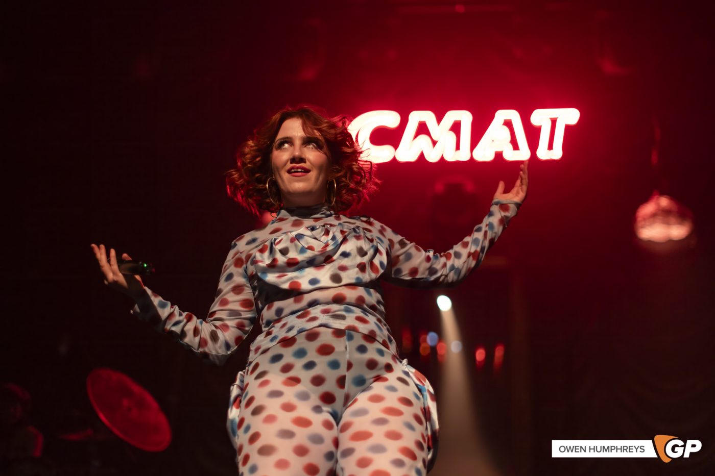 CMAT at The 3Olympia Theatre. Photo by Owen Humphreys www.owen.ie