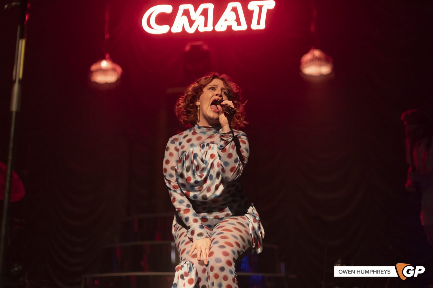 CMAT at The 3Olympia Theatre. Photo by Owen Humphreys www.owen.ie