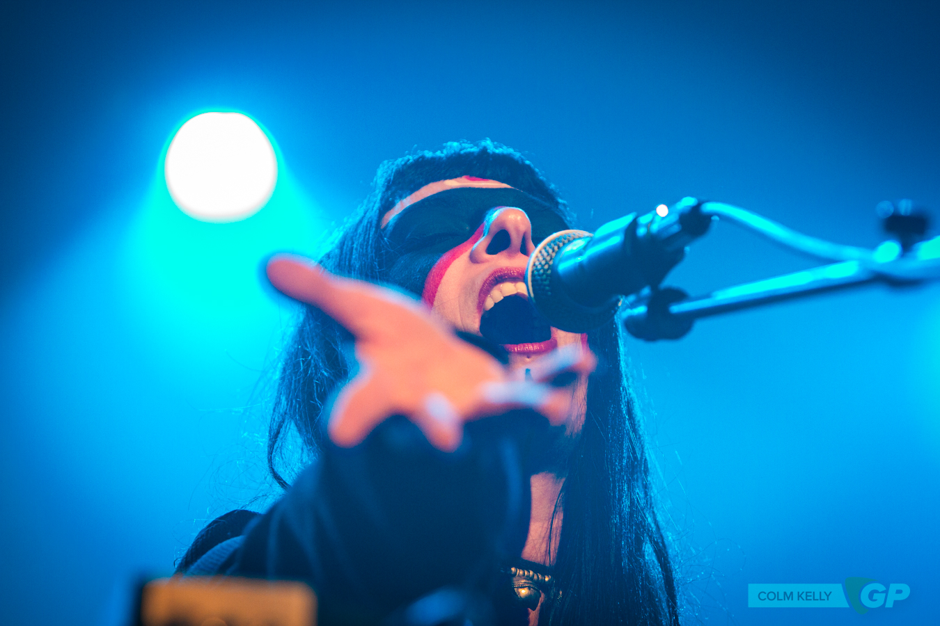 Lili Refrain at the 3Olympia Theatre, Dublin 7.11.2023 Copyright Colm Kelly