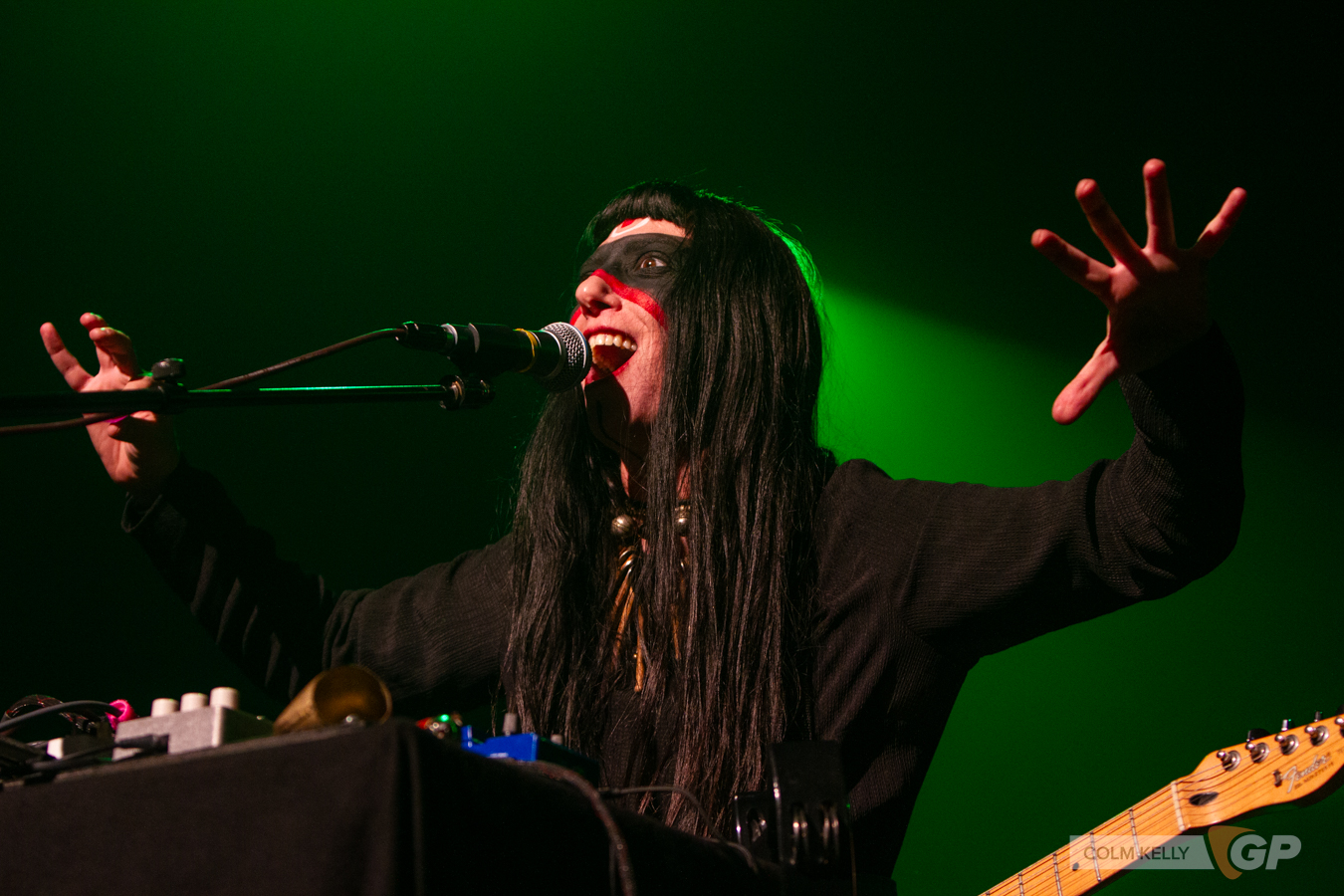 Lili Refrain at the 3Olympia Theatre, Dublin 7.11.2023 Copyright Colm Kelly