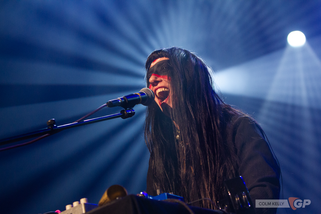 Lili Refrain at the 3Olympia Theatre, Dublin 7.11.2023 Copyright Colm Kelly