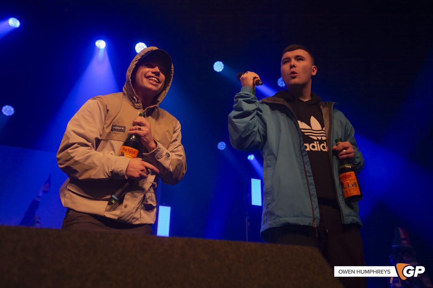Kneecap at the 3Olympia Theatre. Photo by Owen Humphreys www.owen.ie