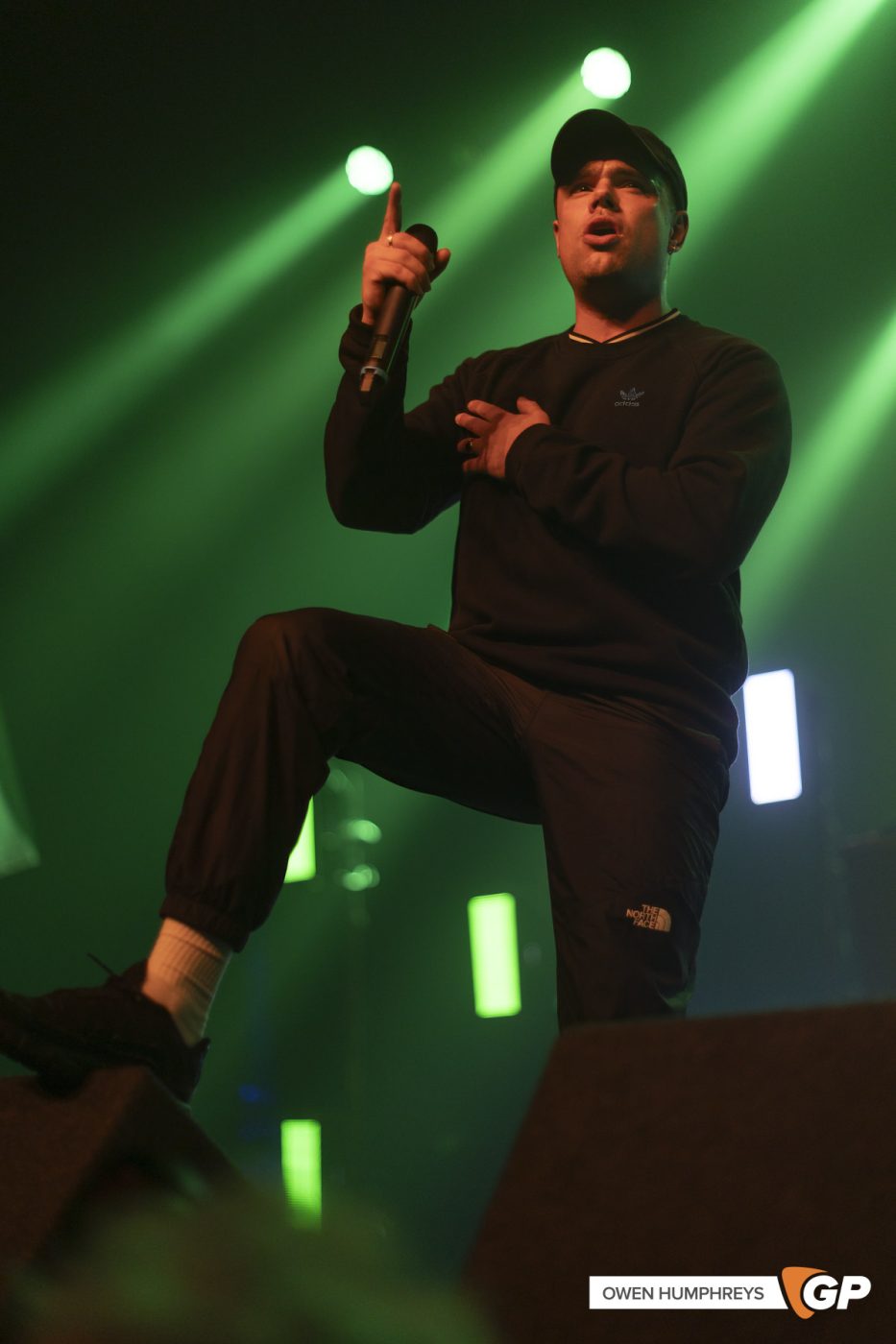 Kneecap at the 3Olympia Theatre. Photo by Owen Humphreys www.owen.ie