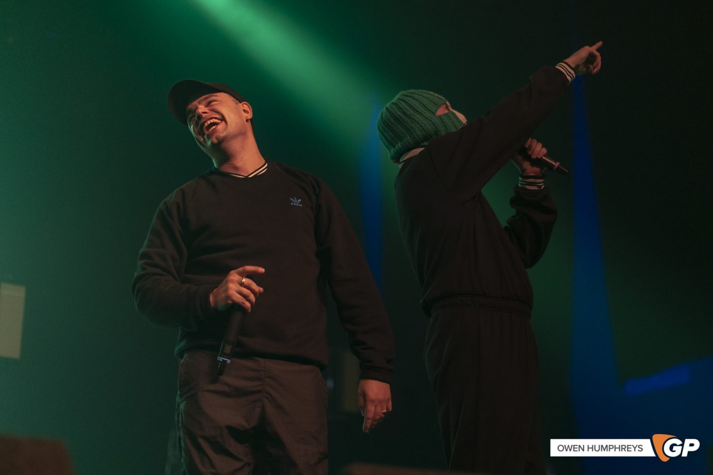 Kneecap at the 3Olympia Theatre. Photo by Owen Humphreys www.owen.ie