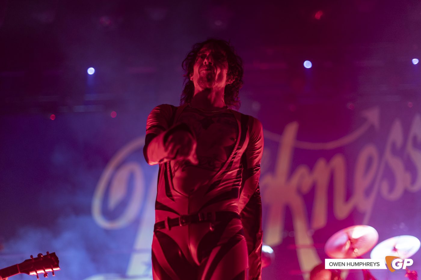 The Darkness at The 3Olympia Theatre. Photo by Owen Humphreys www.owen.ie