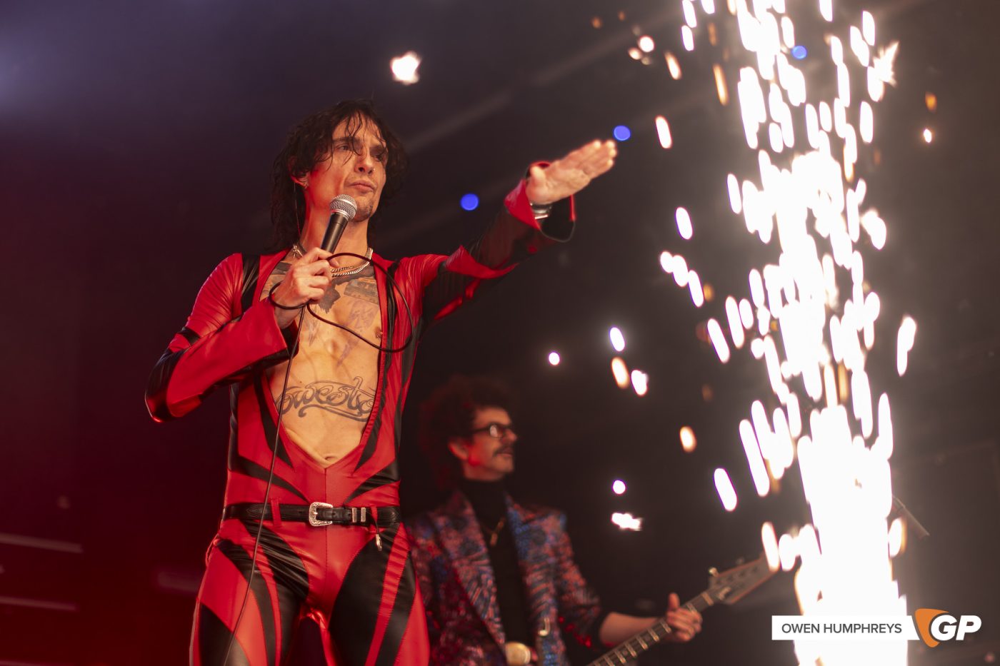 The Darkness at The 3Olympia Theatre. Photo by Owen Humphreys www.owen.ie