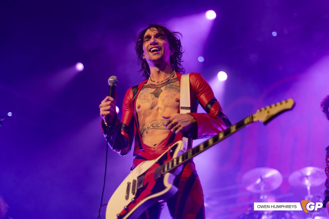 The Darkness at The 3Olympia Theatre. Photo by Owen Humphreys www.owen.ie