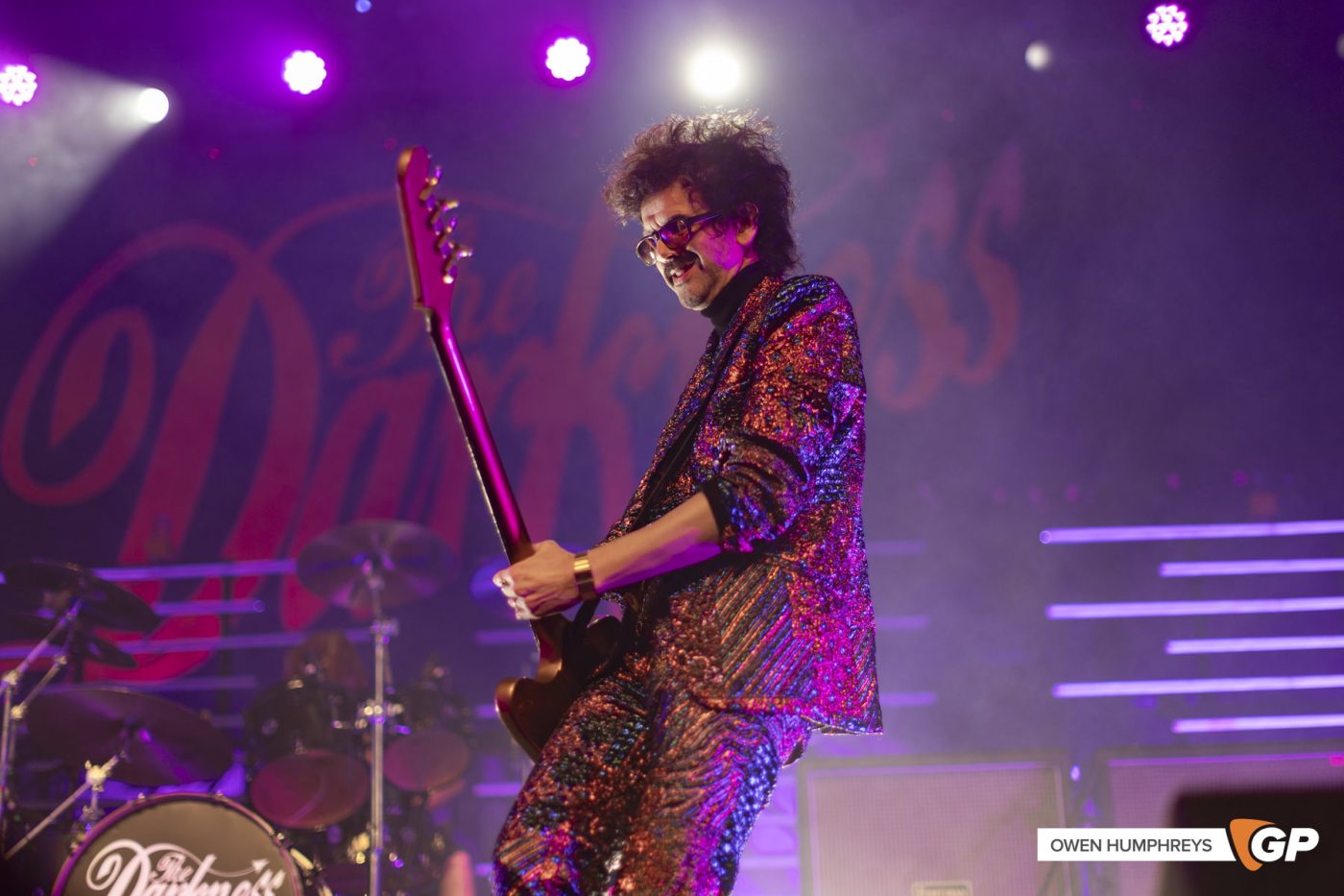 The Darkness at The 3Olympia Theatre. Photo by Owen Humphreys www.owen.ie