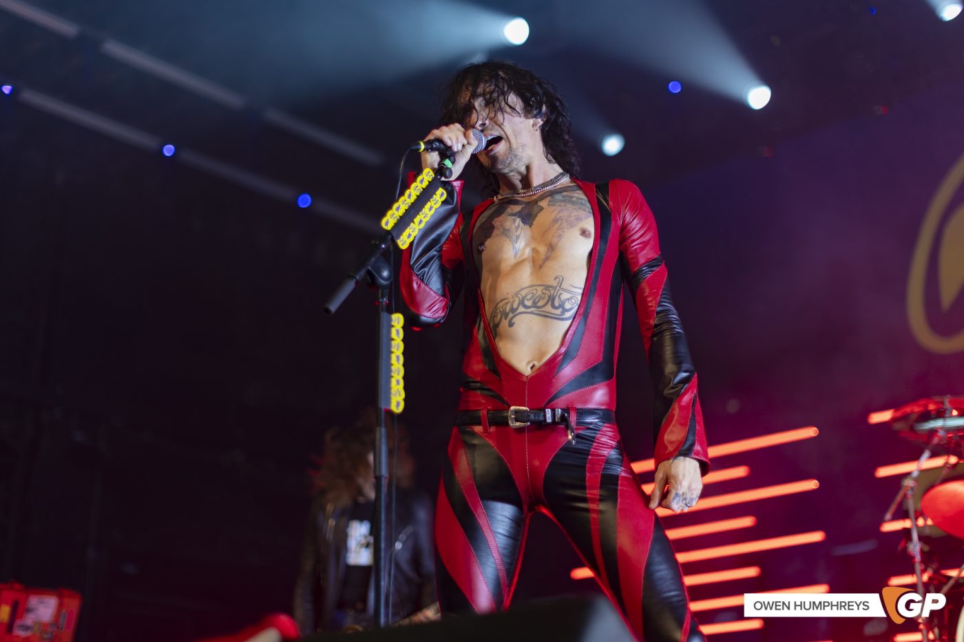 The Darkness at The 3Olympia Theatre. Photo by Owen Humphreys www.owen.ie