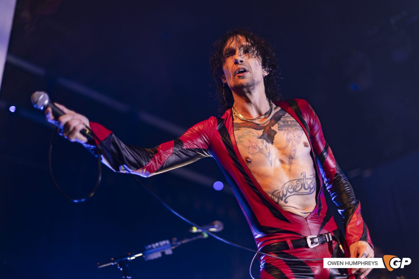 The Darkness at The 3Olympia Theatre. Photo by Owen Humphreys www.owen.ie