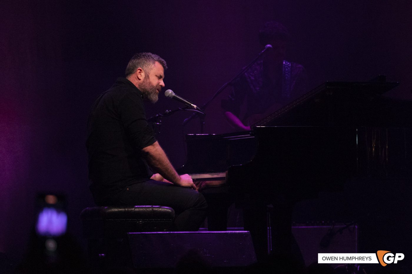 Mick Flannery at Vicar Street. Photo by Owen Humphreys www.owen.ie