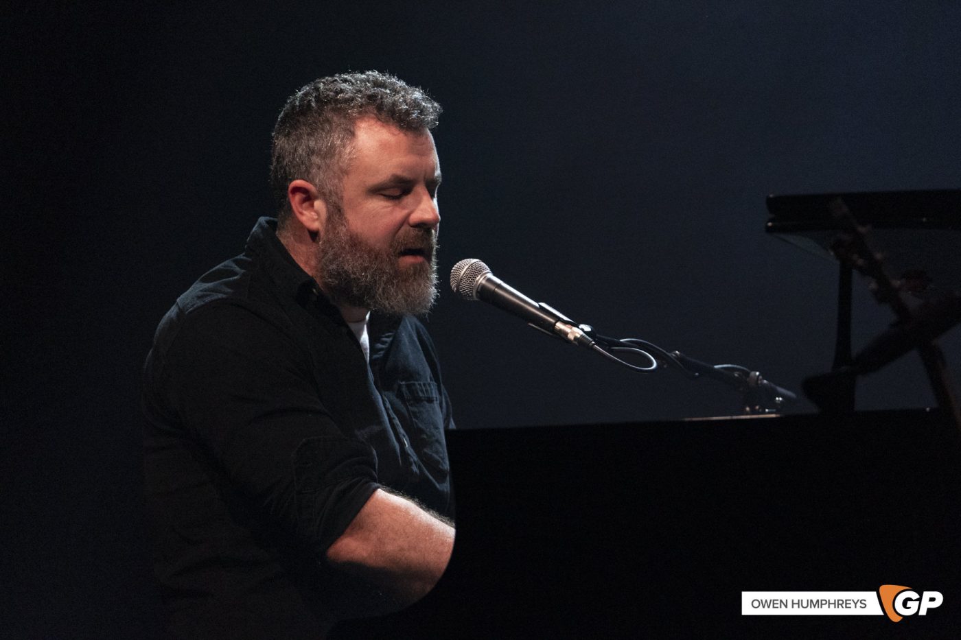 Mick Flannery at Vicar Street. Photo by Owen Humphreys www.owen.ie