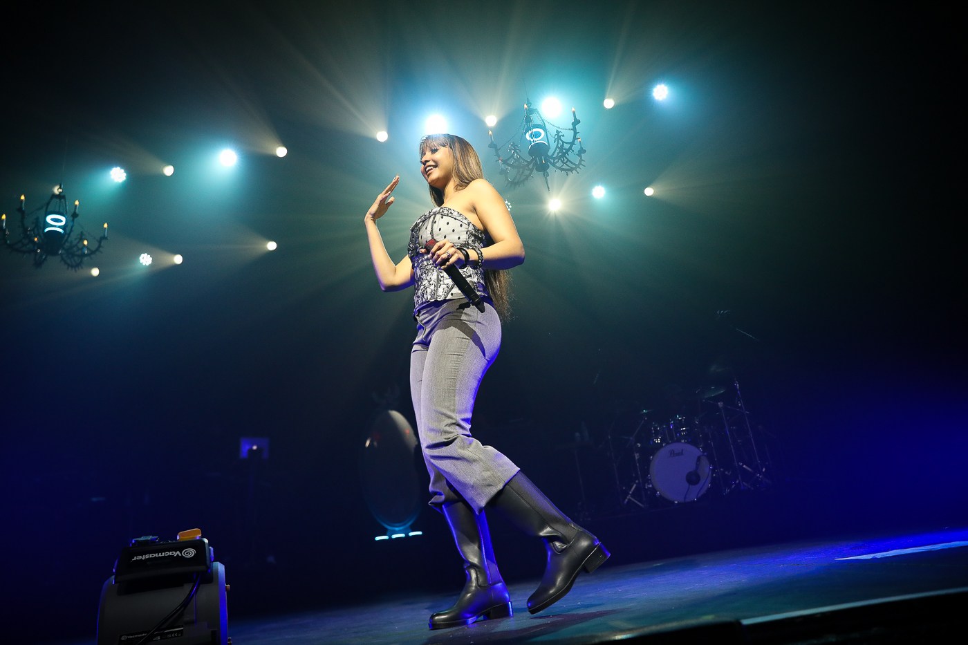 Pink Pantheress at the 3Olympia Theatre on 20 February 2024 by Yan Bourke