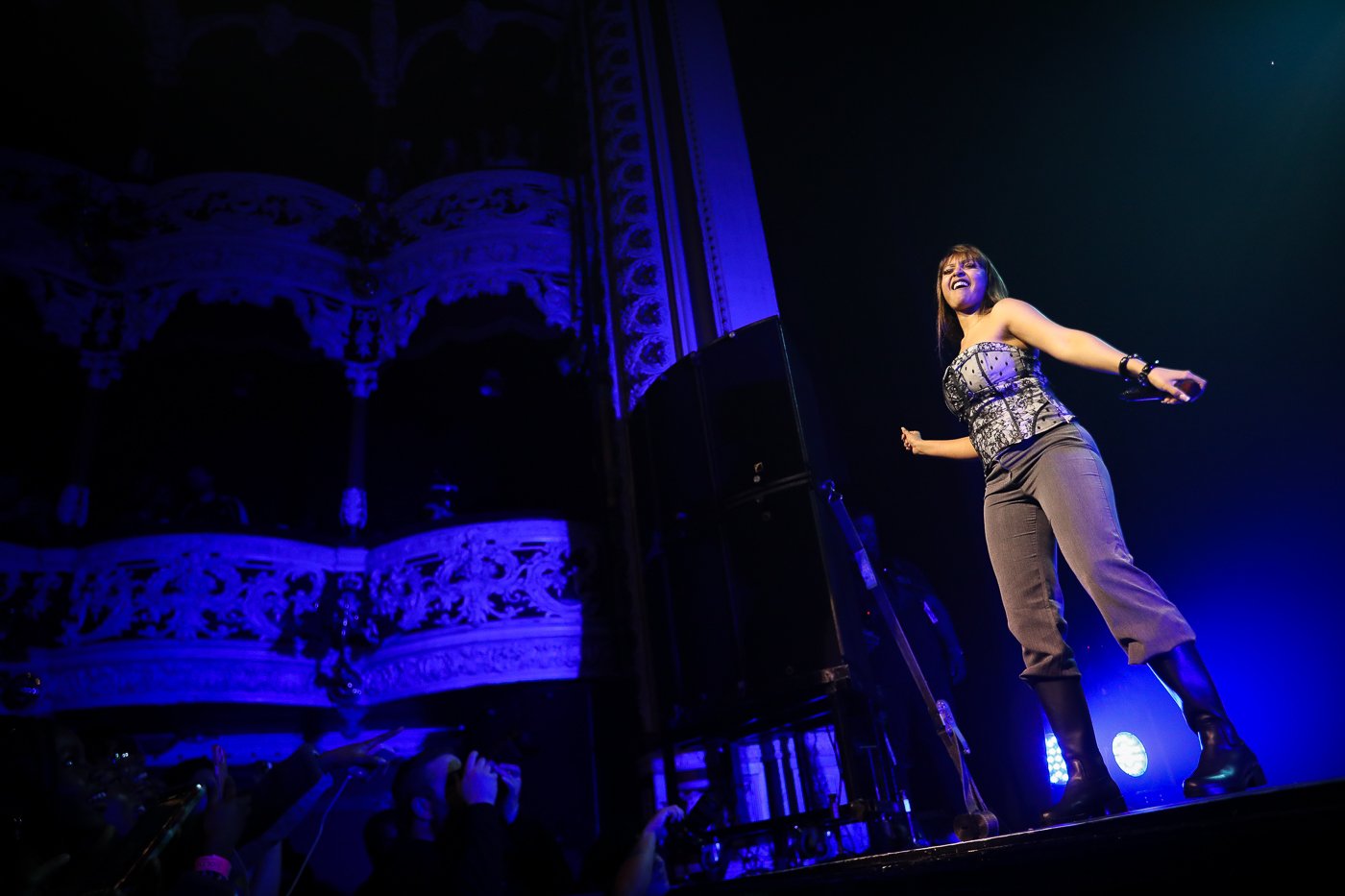 Pink Pantheress at the 3Olympia Theatre on 20 February 2024 by Yan Bourke