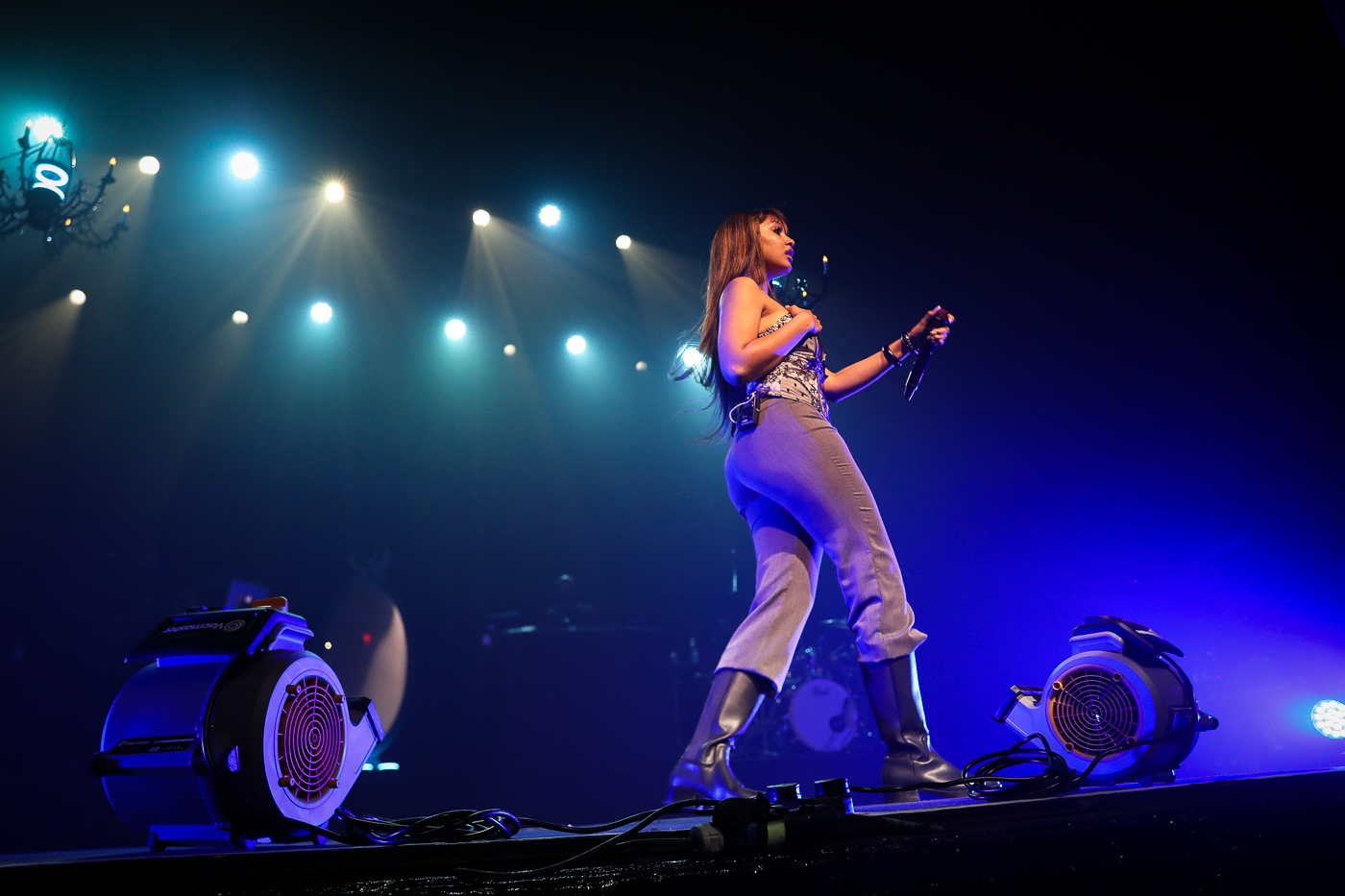 Pink Pantheress at the 3Olympia Theatre on 20 February 2024 by Yan Bourke