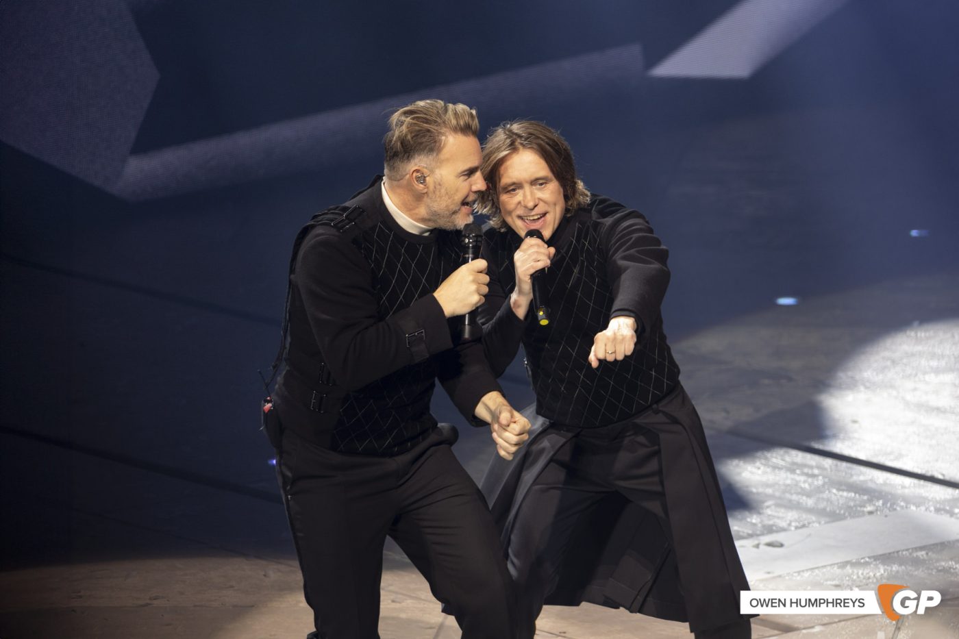 Take That at the 3Arena. Photo by Owen Humphreys www.owen.ie